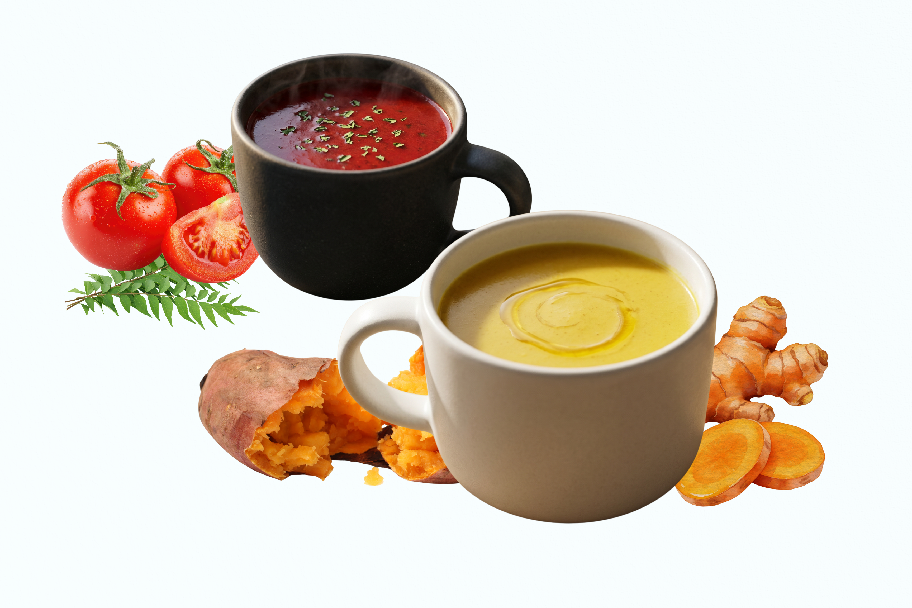 Achala Organics Restorative Broths: Golden Root and Crimson Botanica